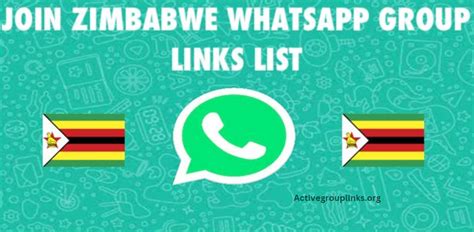 I am going to give you a fresh list of mixed WhatsApp group links and they are only for Zimbabwean residents. . Zimbabwe whatsapp group links